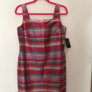 New vintage Ralph Lauren 100% silk dress